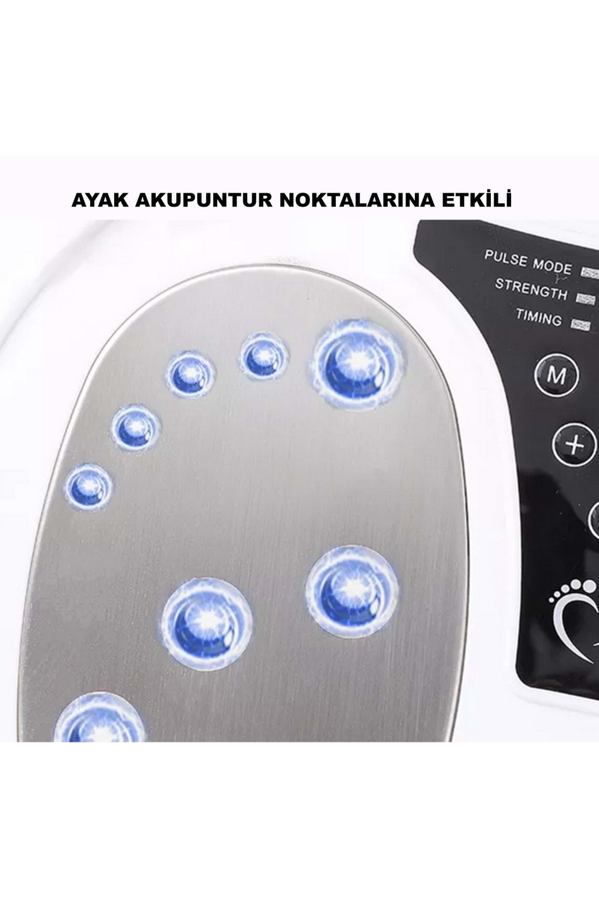 HyMark Ayak Masaj Cihazı Kumandalı Elektrikli Akupunktur Noktaları Ayak Bacak Terapisi
