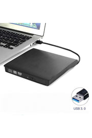 HyMark USB 3.0 Taşınabilir CD DVD Yazıcı Okuyucu Windows Mac Dizüstü Masaüstü Bilgisayar