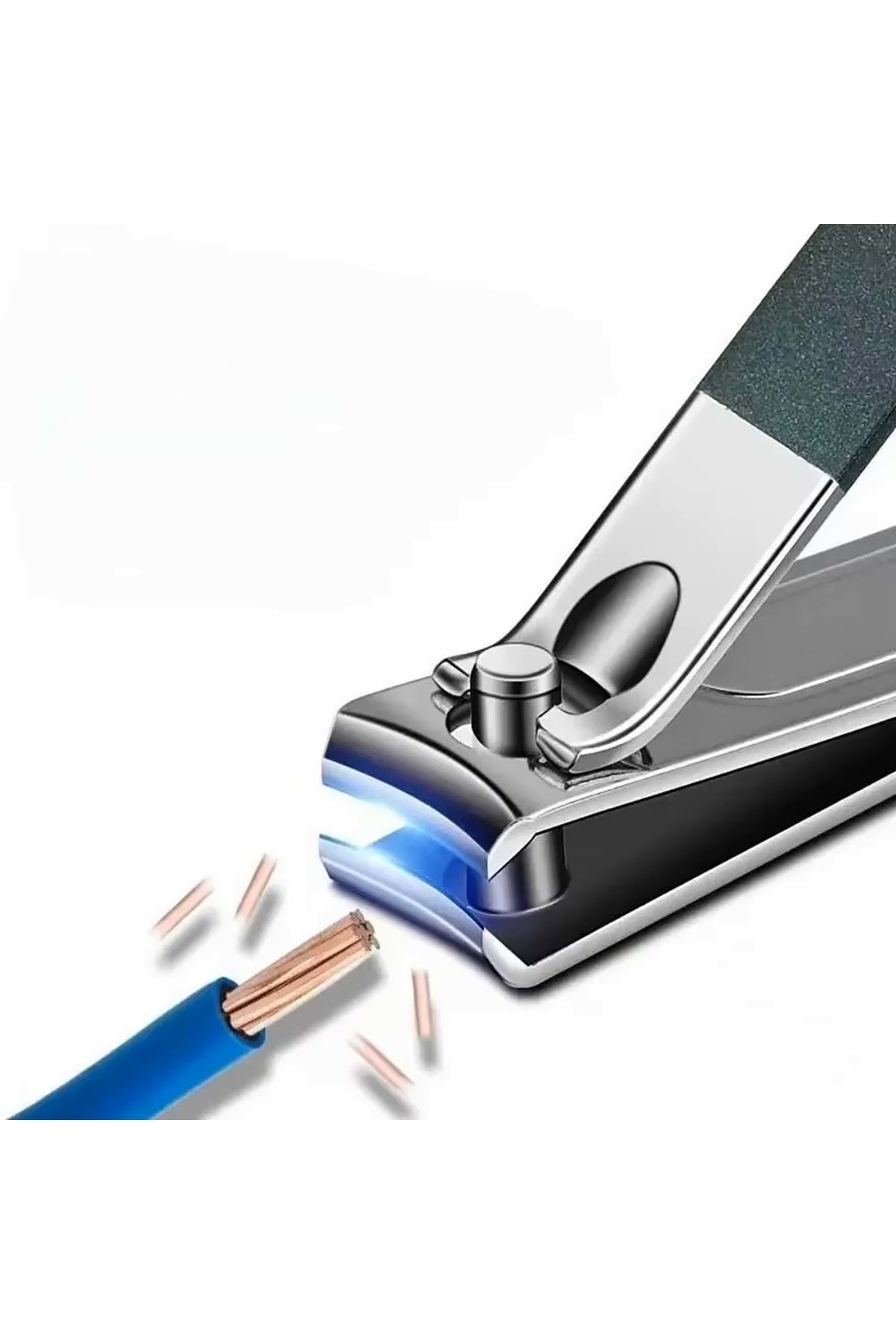 HyMark 6 Parça Deri Çantalı Manikür Pedikür Özel Tırnak Makası Seti