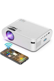 HyMark 1080P Mini Taşınabilir Wifi iOS & Android Telefon Yansıtma P62 Model Projeksiyon Cihazı