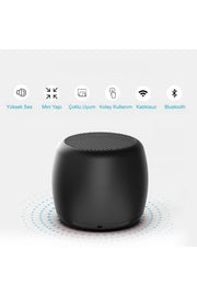 HyMark Mini Bluetooth Ses Bombası Hoparlör Mini Boyut Yüksek Ses Wireless Speaker