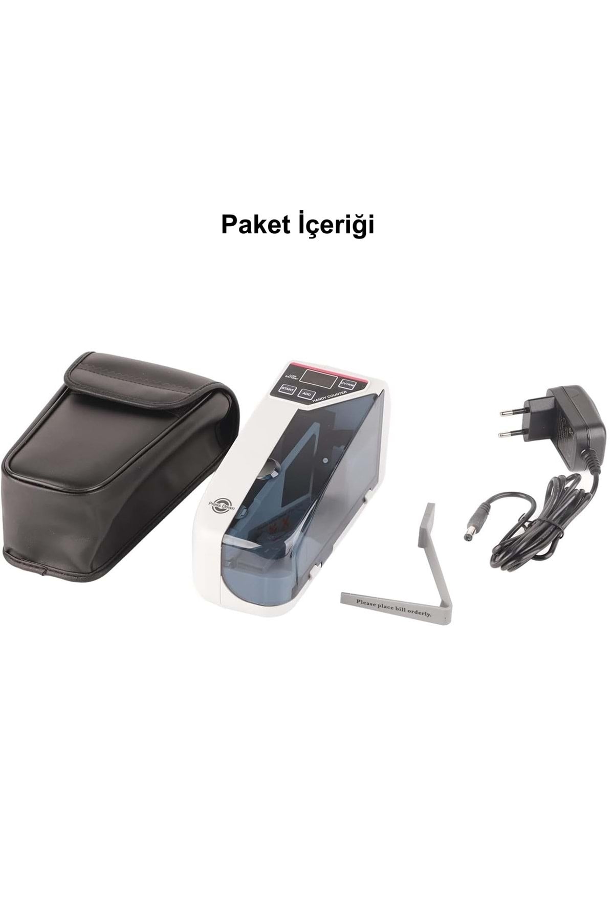 HyMark Kağıt Para Sayma Makinesi Mini Taşınabilir UV Lamba Para Kontrol