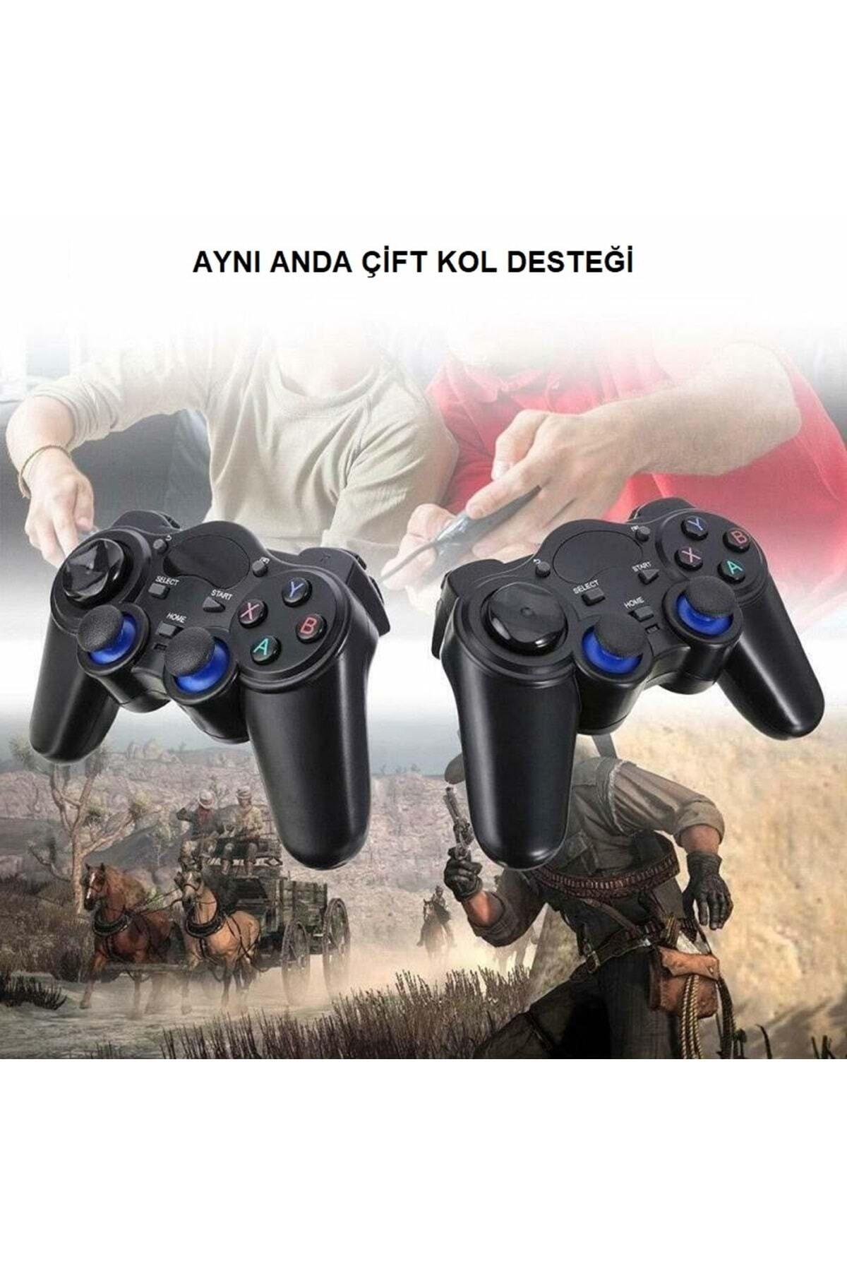 HyMark 2.4ghz Android Telefon Kablosuz Oyun Kolu Gamepad Pc Tv Box Ps3